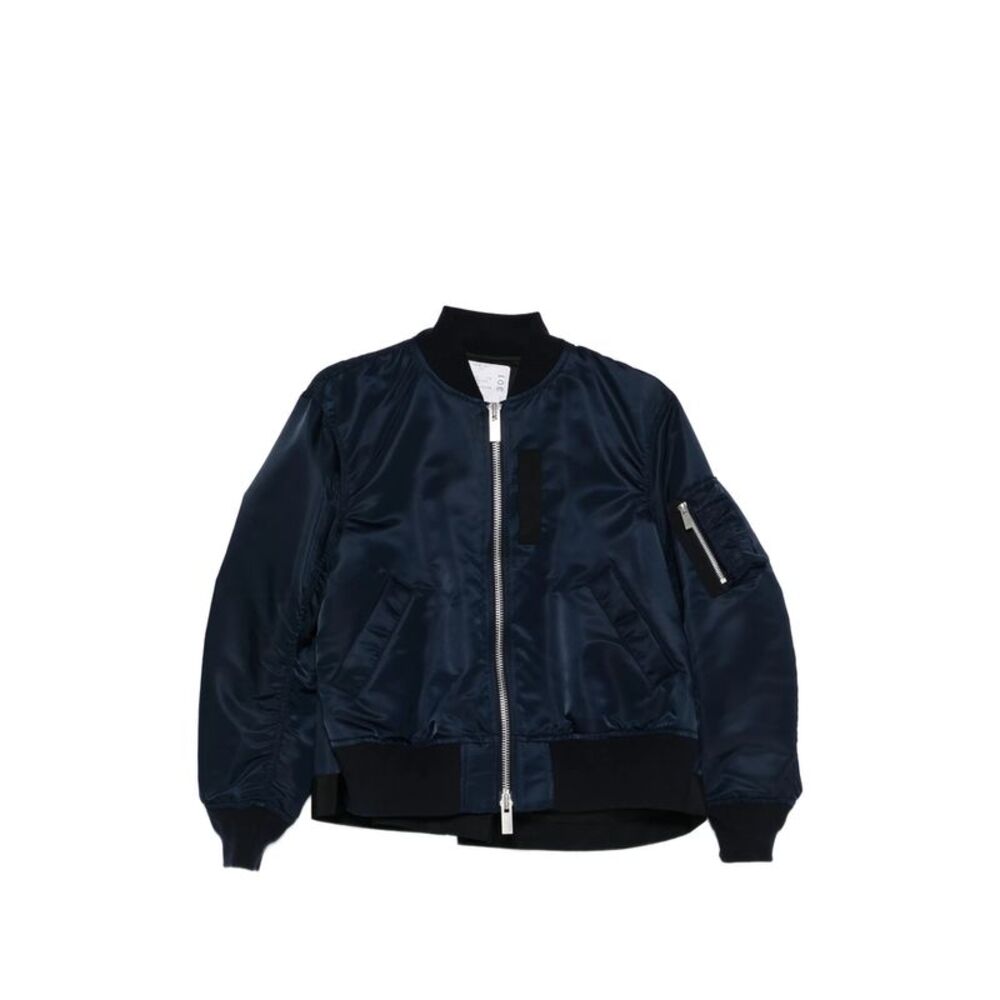 Sacai Blue Jackets - Bomber Jackets Women